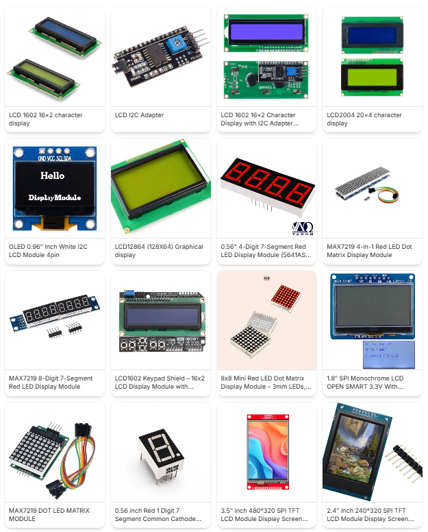 LCDS & Displays