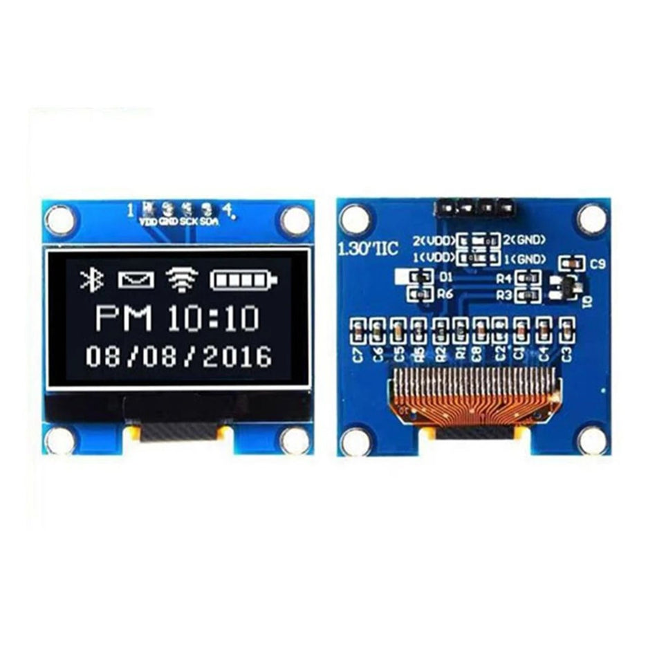 OLED 0.96″ Inch White I2C LCD Module 4pin
