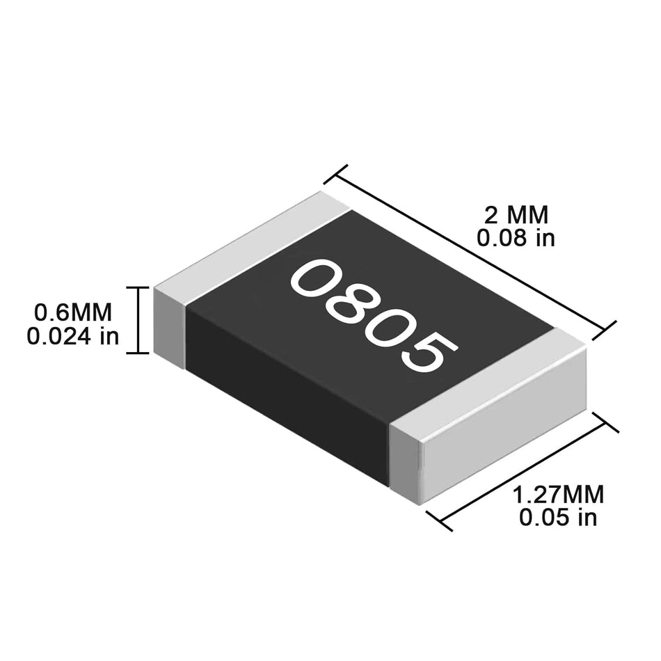 1% 0805 SMD Resistors – Multiple Values Available