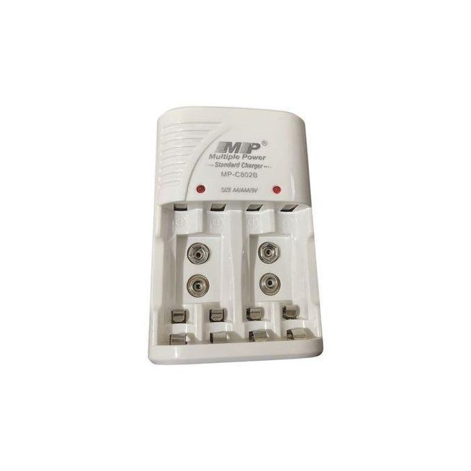 Multiple Power Standard Battery Charger for AA / AAA / 9V (Ni-MH & Ni-Cd, 220V AC)