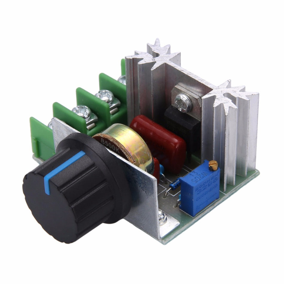 AC 220V 2000W SCR Voltage Regulator Dimmer & Motor Speed Controller