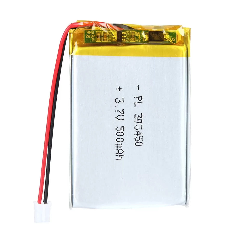 Lithium Ion LiPo battery 3.7V 500mAh