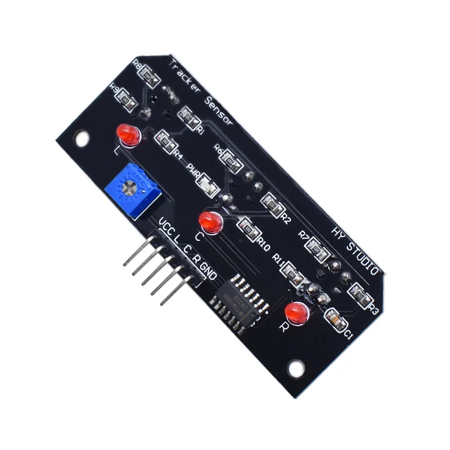 TCRT5000 Three Channel Infrared Line Follower Tracker