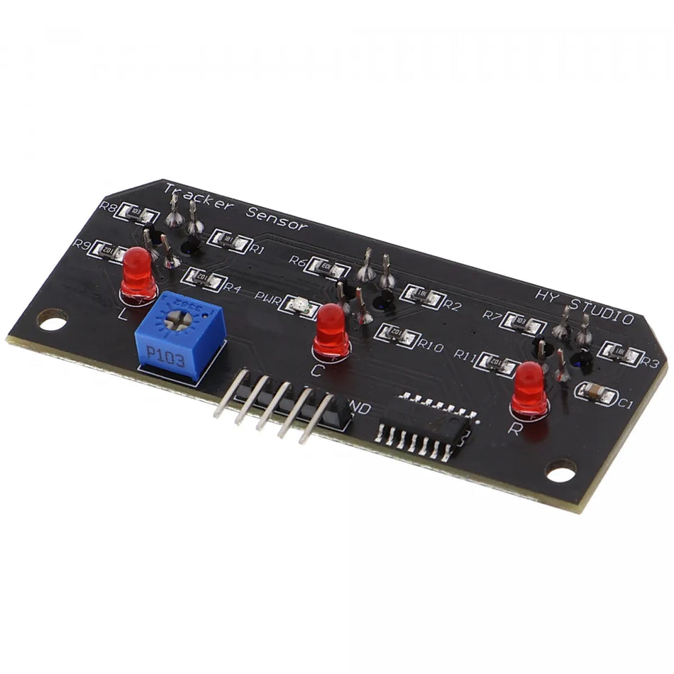 TCRT5000 Three Channel Infrared Line Follower Tracker