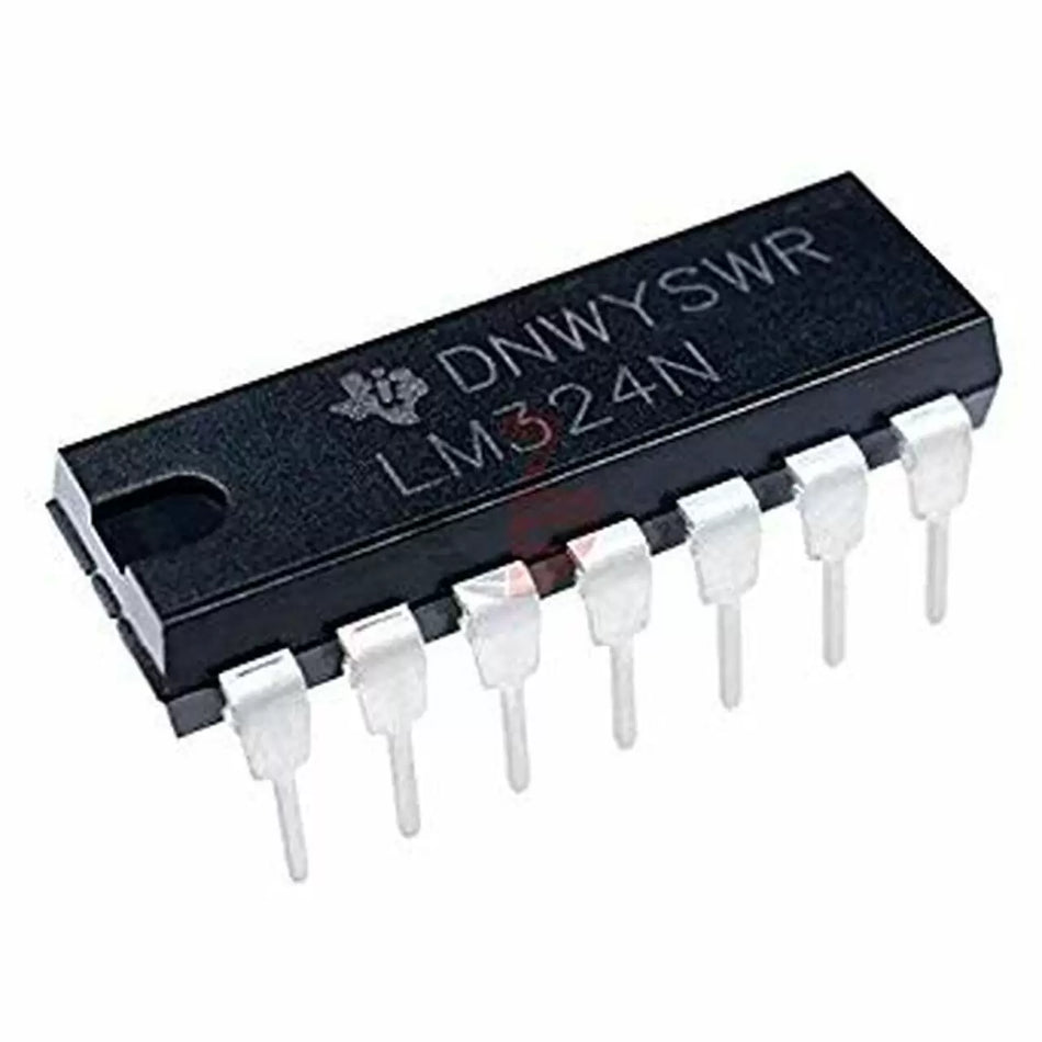 LM324N (Low Power Quad Operational Amplifier - 14-Pin DIP Package)