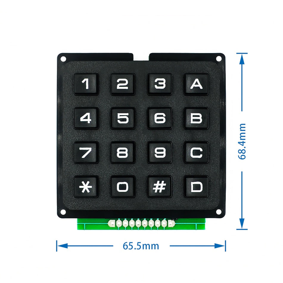 4x4 Numeric Hard Matrix Keypad