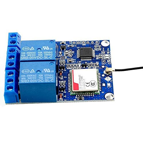SIM800C 2-Channel GSM Relay Switch & Remote Controller
