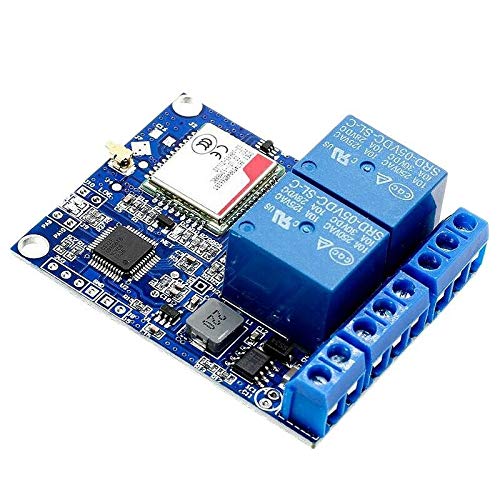 SIM800C 2-Channel GSM Relay Switch & Remote Controller