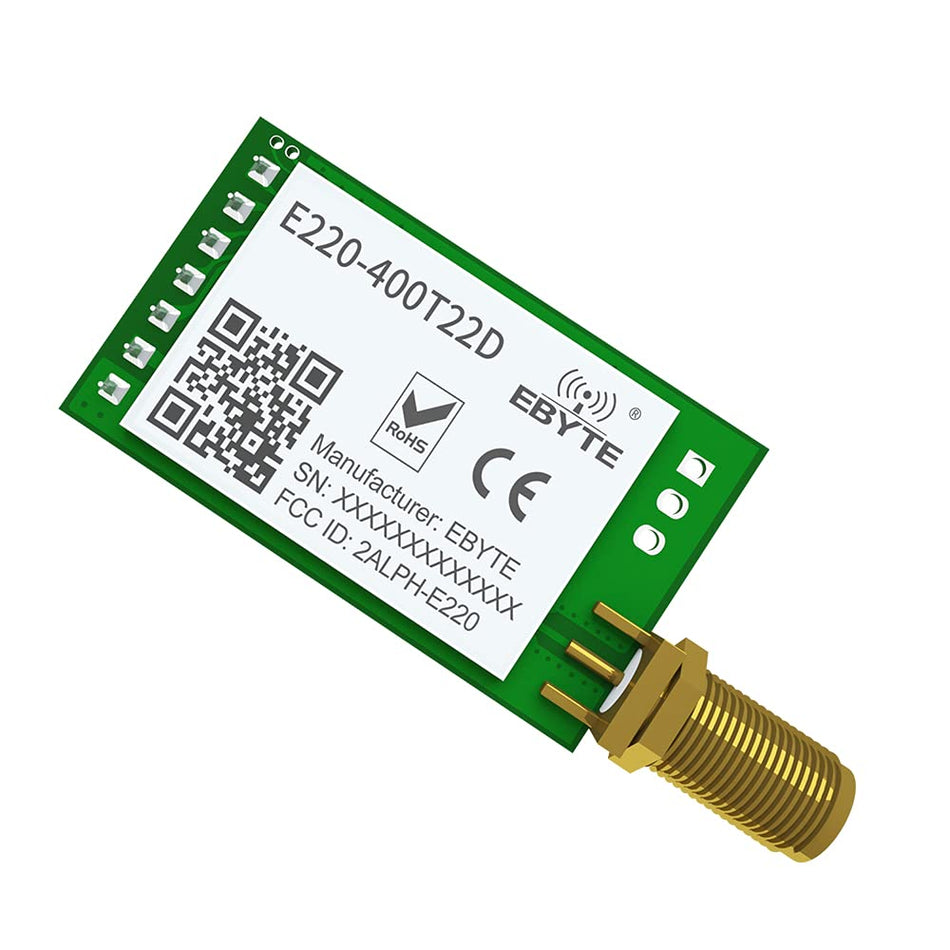E220-400T22D LoRa Wireless UART Module (LLCC68 / 433MHz / 22dBm)