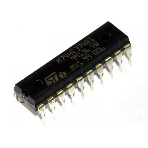74HC374 (Octal D-Type Edge-Triggered Flip-Flop IC - 20-Pin DIP Package)