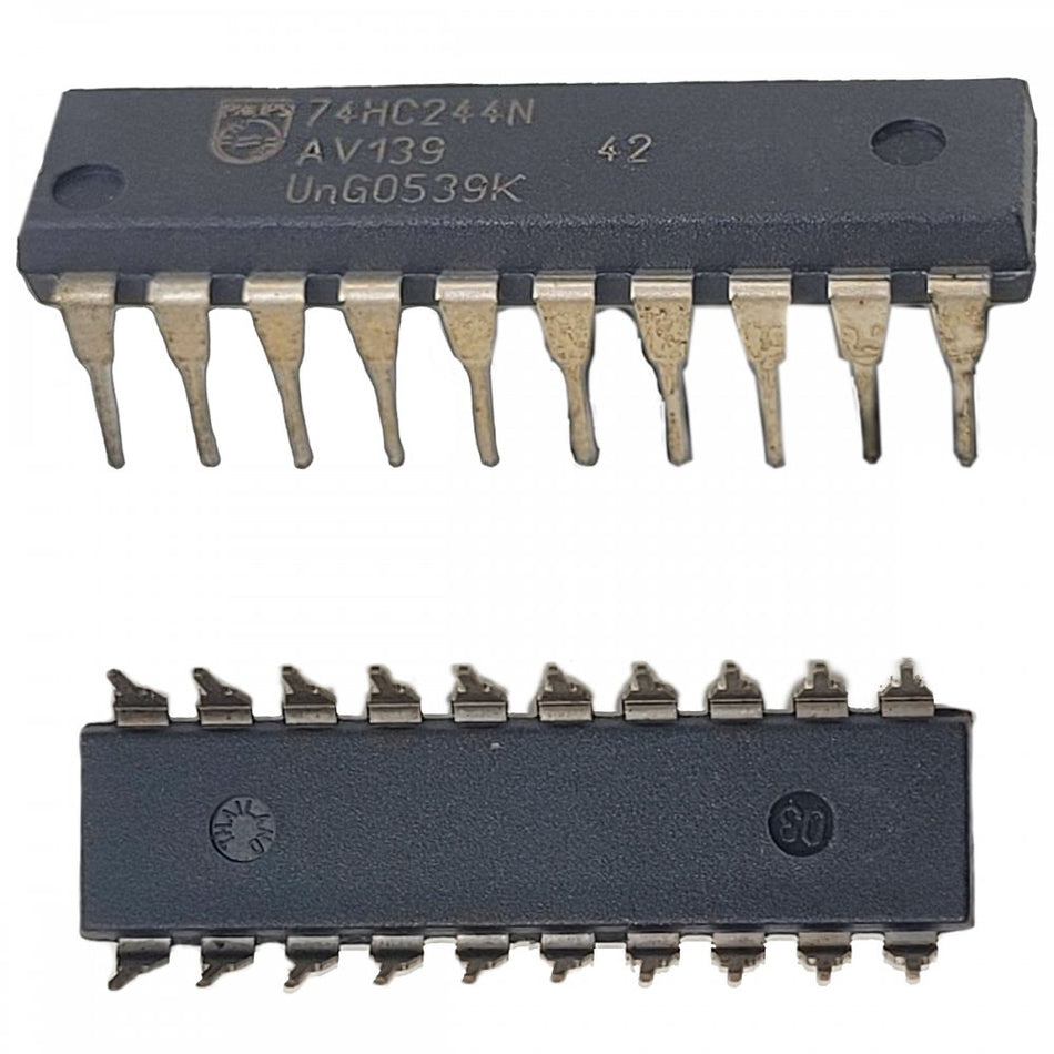 74HC244N (Octal Buffer / Line Driver with 3-State Outputs - 20-Pin DIP Package)