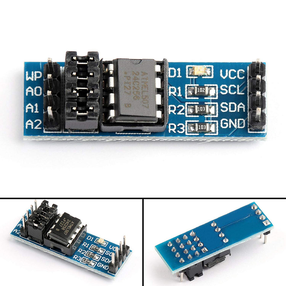 AT24C256 I2C EEPROM Data Storage Module