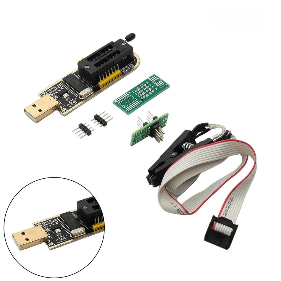 CH341B 24 25 Series EEPROM Flash BIOS USB Programmer