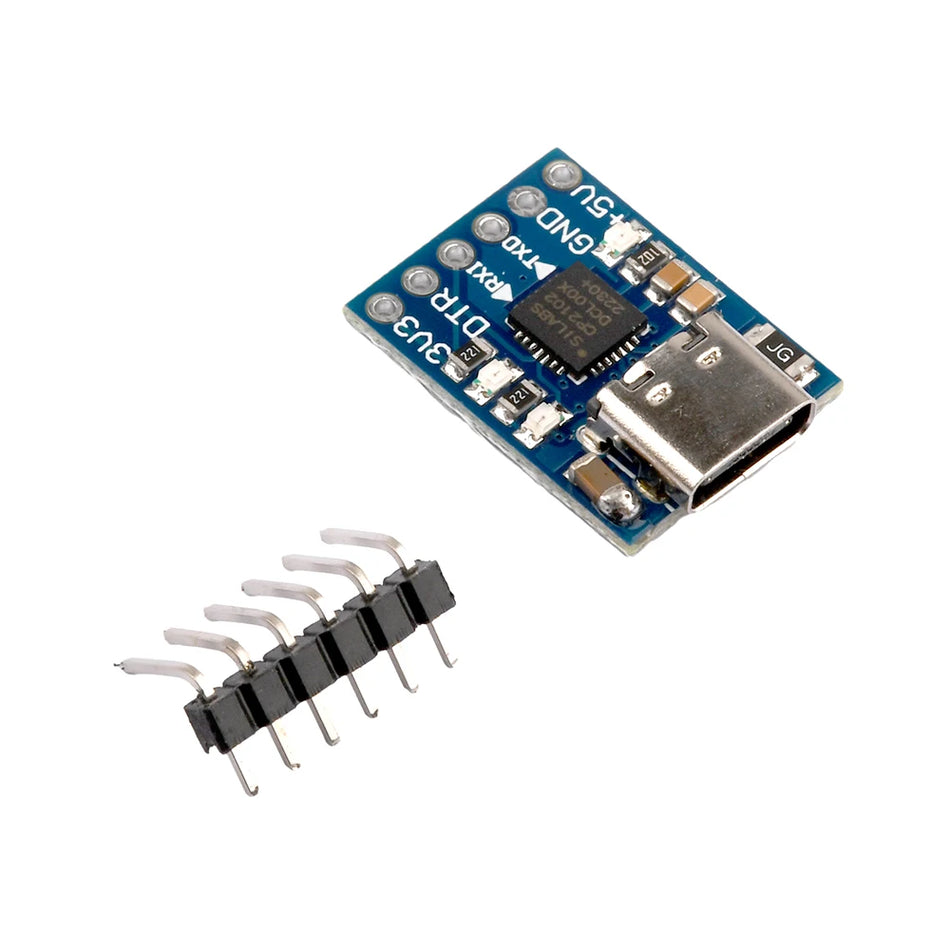 CP2102 USB Type-C USB to UART TTL Serial Converter Module