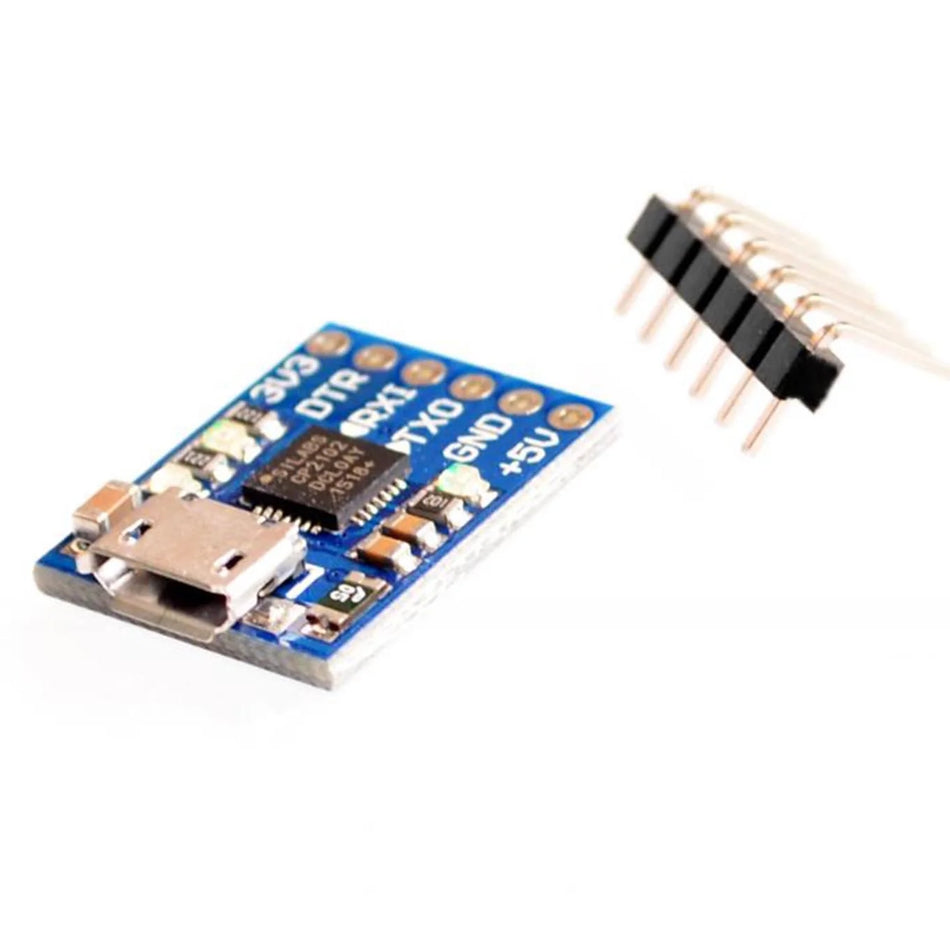CP2102 USB Micro USB to UART TTL Serial Converter Module