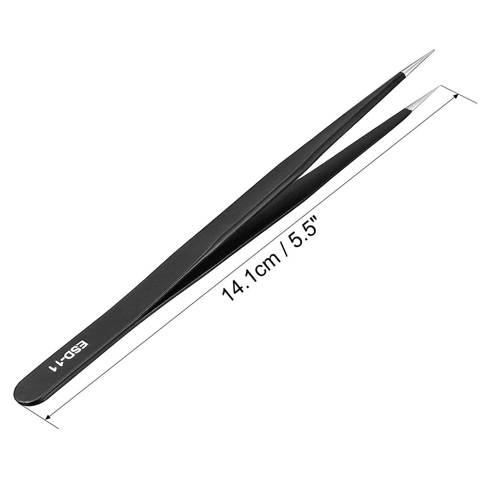 Antistatic Precision Tweezers Set (ESD-10 to ESD-15)