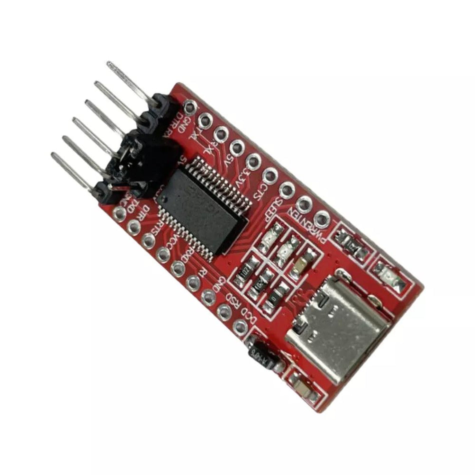FT232RL Type-C USB to UART TTL Serial Converter Module