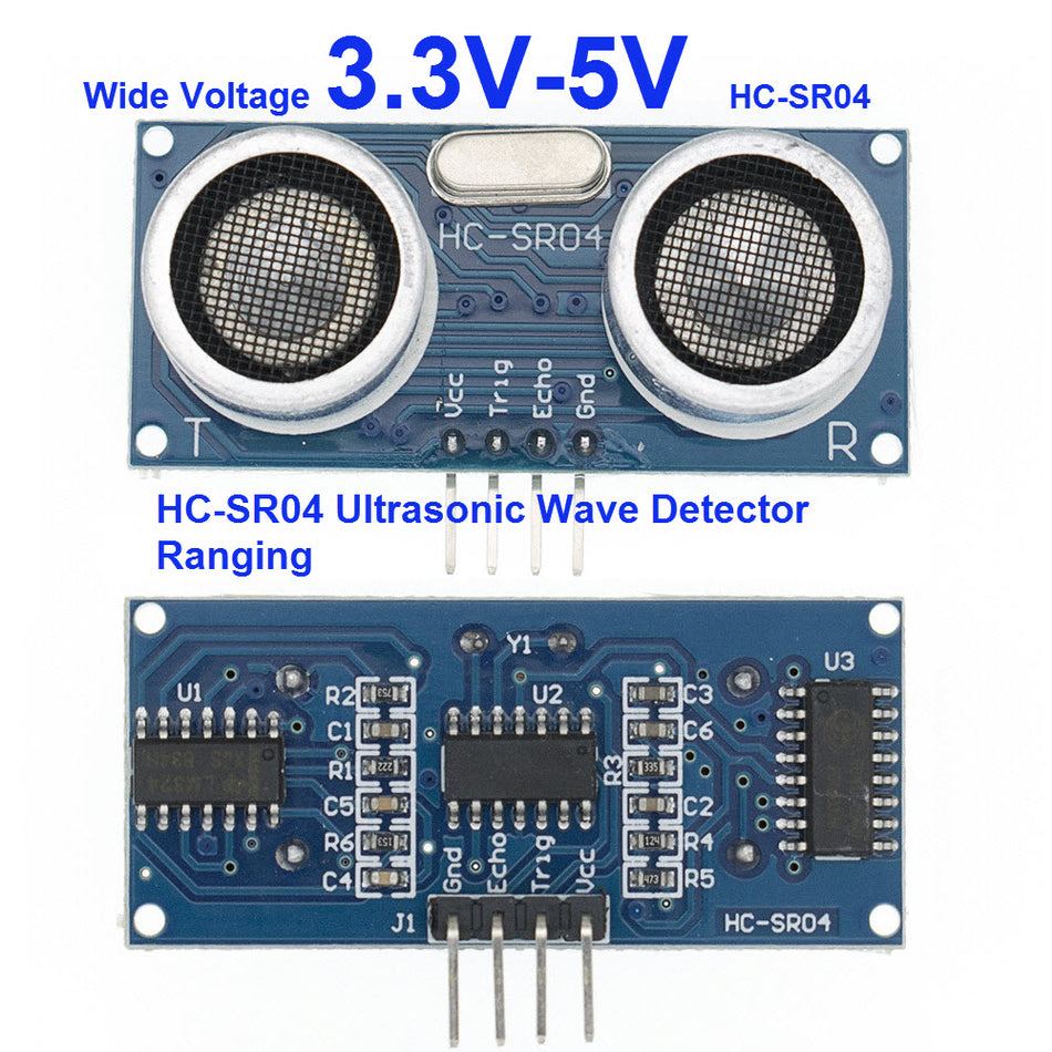 New 3.3-5V HC-SR04 ultrasonic Distance Sensor