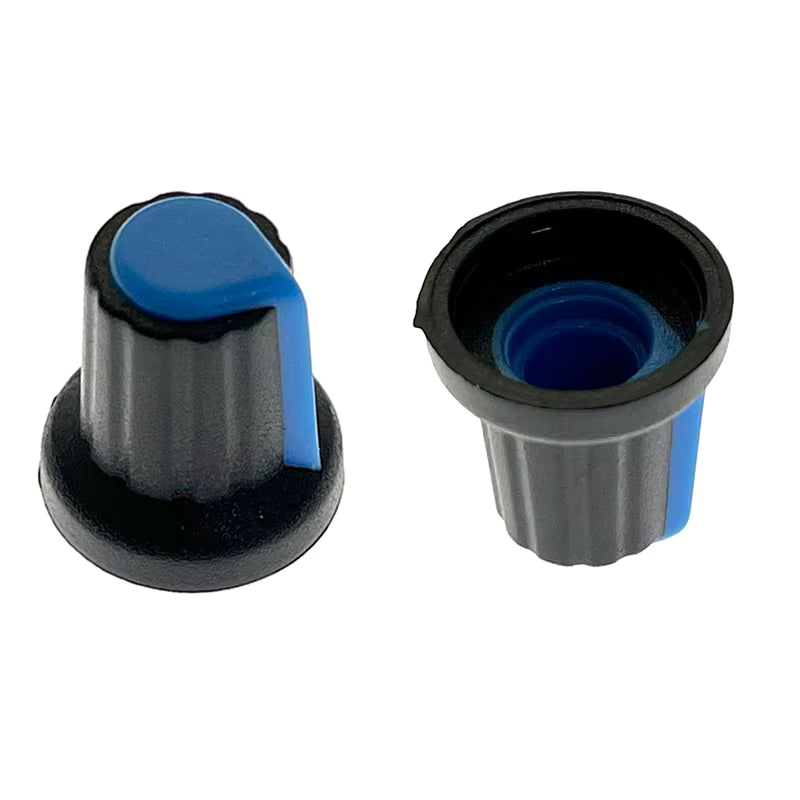 WH148 Potentiometer Rotary Knob Cap – 6mm Inner Shaft, 15×17mm, Assorted Colors