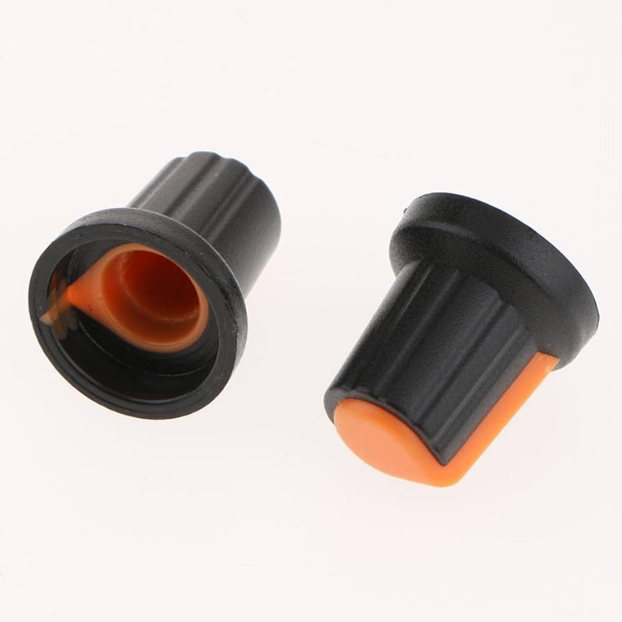 WH148 Potentiometer Rotary Knob Cap – 6mm Inner Shaft, 15×17mm, Assorted Colors