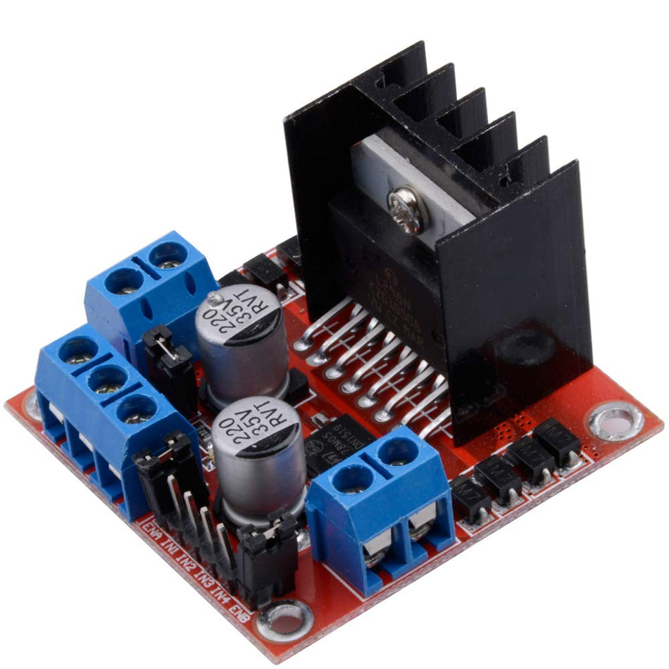 L298N Dual H-Bridge Motor Driver Board for DC & Stepper Motors