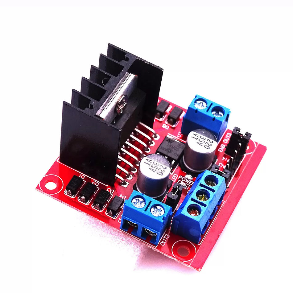 L298N Dual H-Bridge Motor Driver Board for DC & Stepper Motors