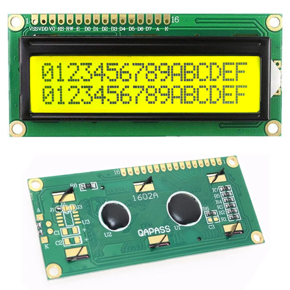 LCD 1602 16×2 character display