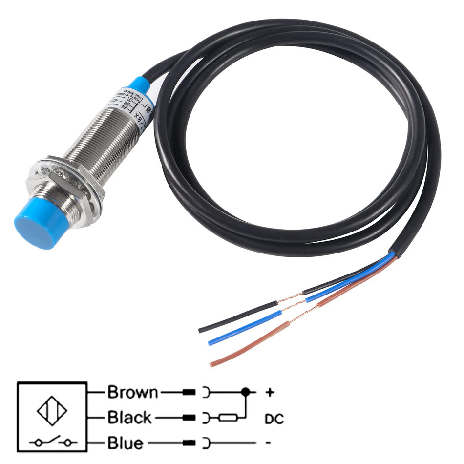 LJ18A3-8-Z/BX NPN 8MM Inductive Proximity Sensor
