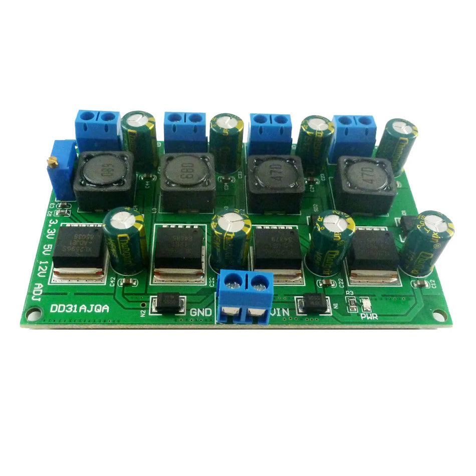 LM2596 3A 4 Channels Multiple Switching Power Supply Module