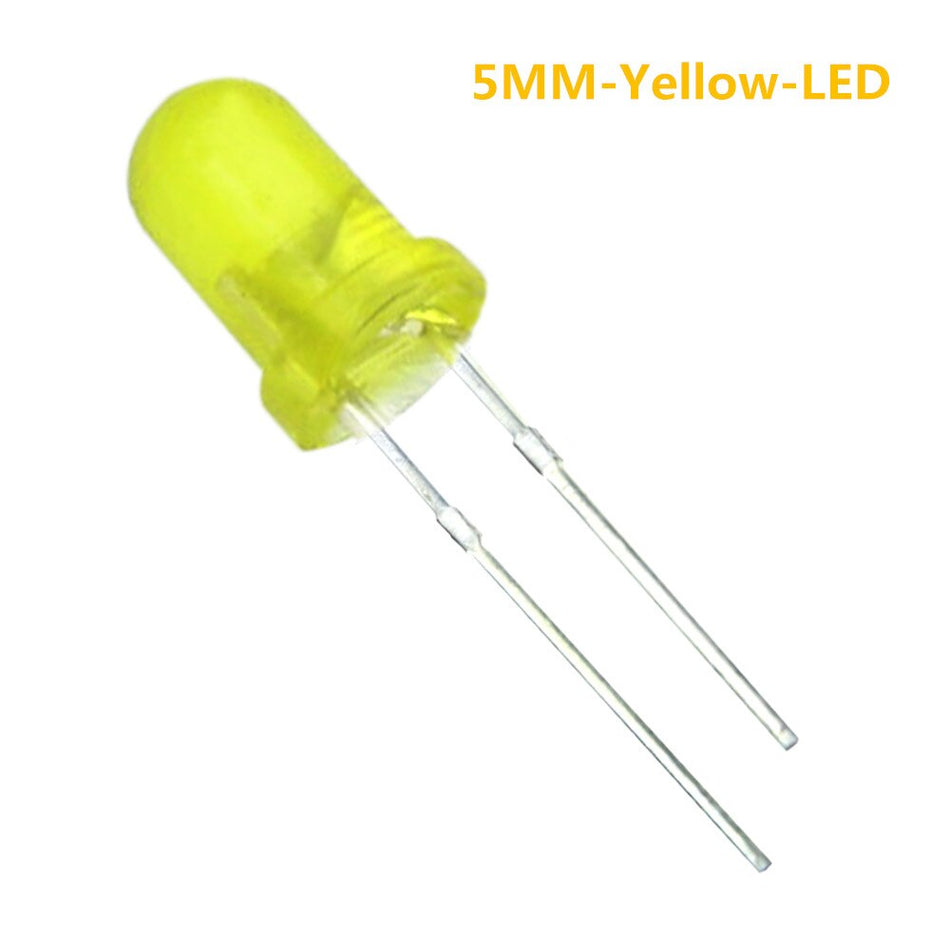 Diffused 5mm LED – Assorted colors