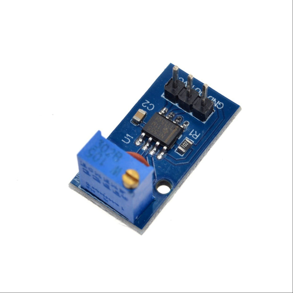 NE555 Adjustable Frequency Pulse Generator Module