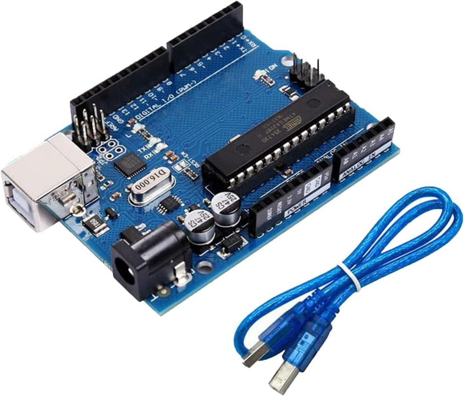 Arduino UNO R3 AT328P Atmega328 board + USB cable