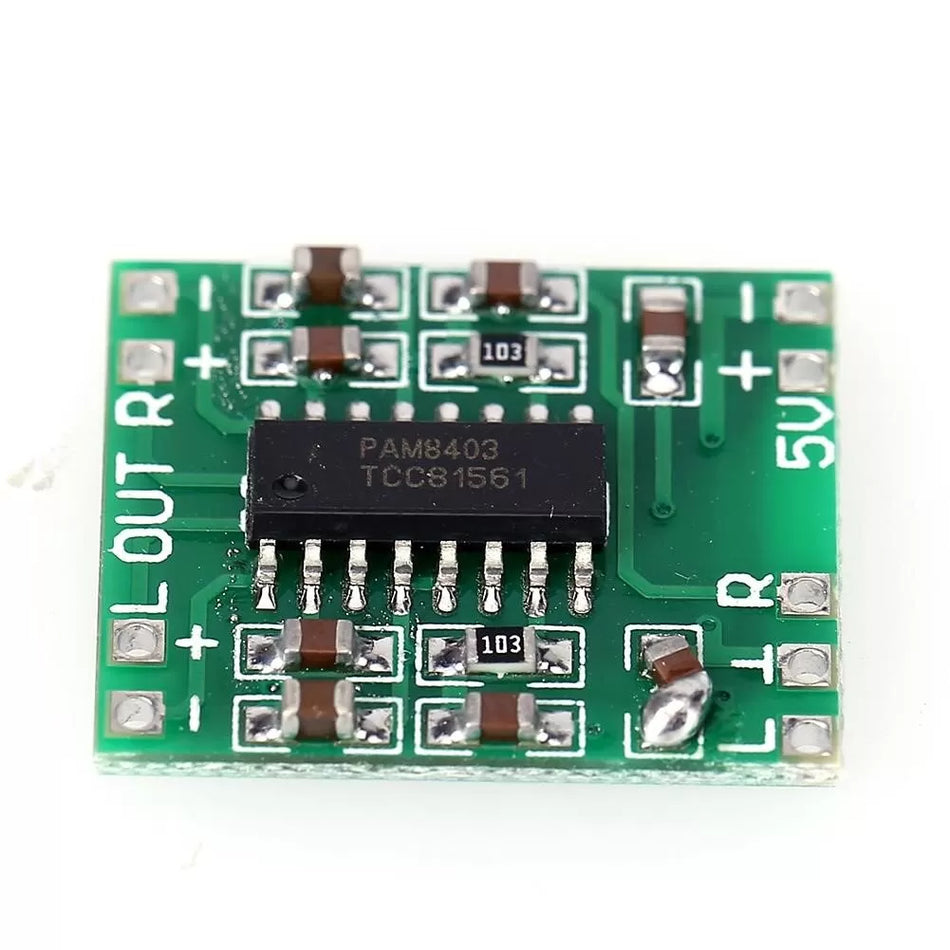PAM8403 digital amplifier board2*3W Class D
