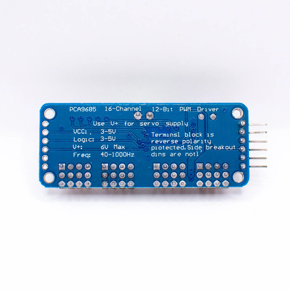 16-Channel 12-bit PWM Servo Driver PCA9685 Module