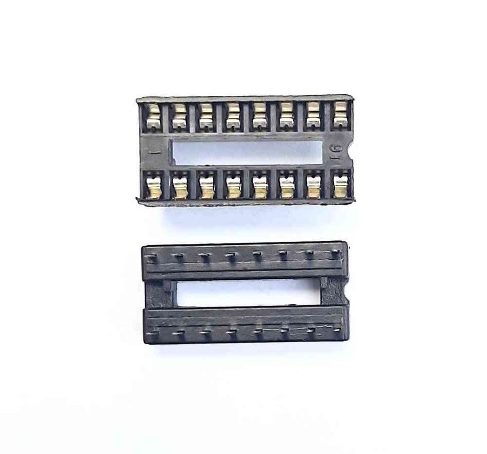 16-Pin DIP IC Socket Adaptor (0.300" Narrow Body - Through-Hole)