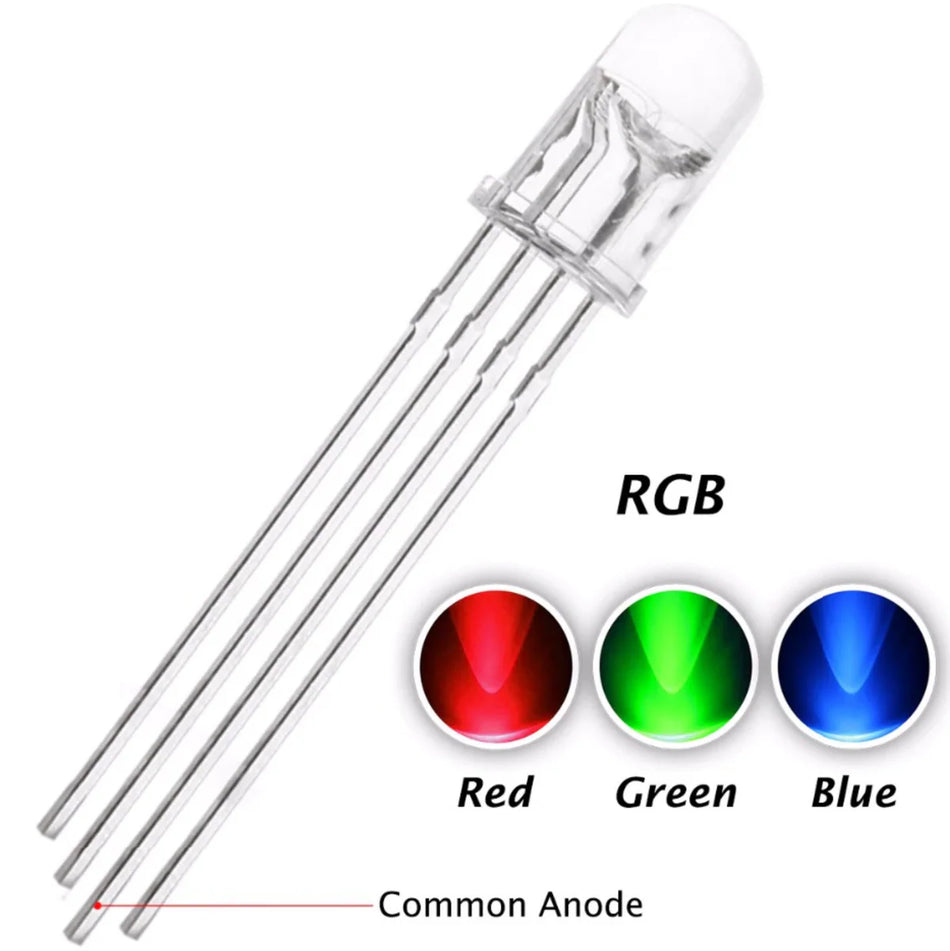 5mm RGB LED Common Anode