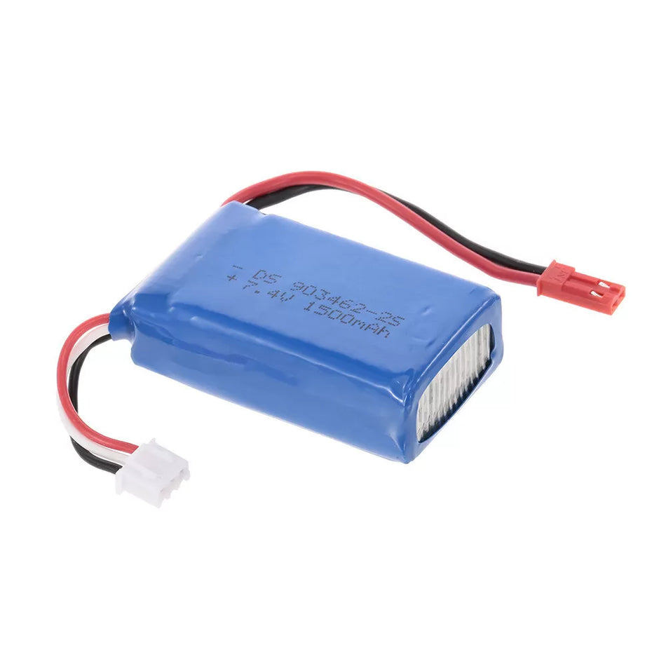 7.4V 450mAh 2S LiPo Battery (Ultra-Compact RC & Micro Drone Power Pack)