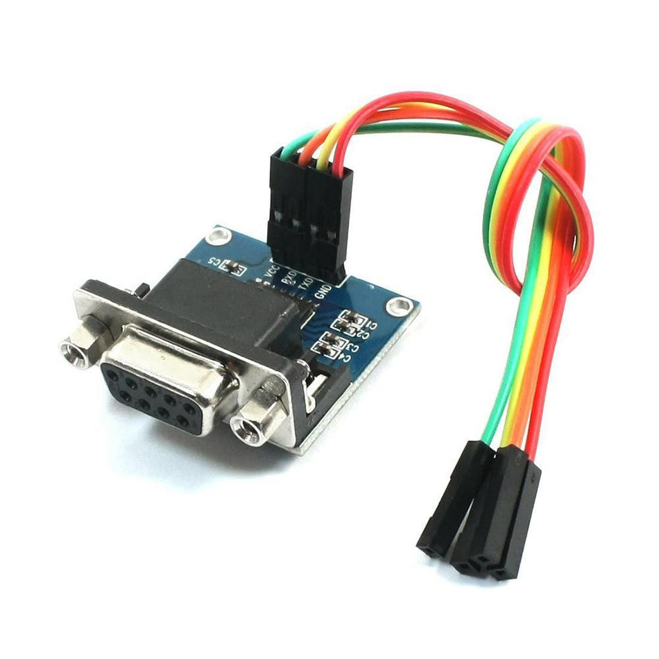 MAX3232 RS232 to TTL Serial Port Converter Module with DB9 Female Connector