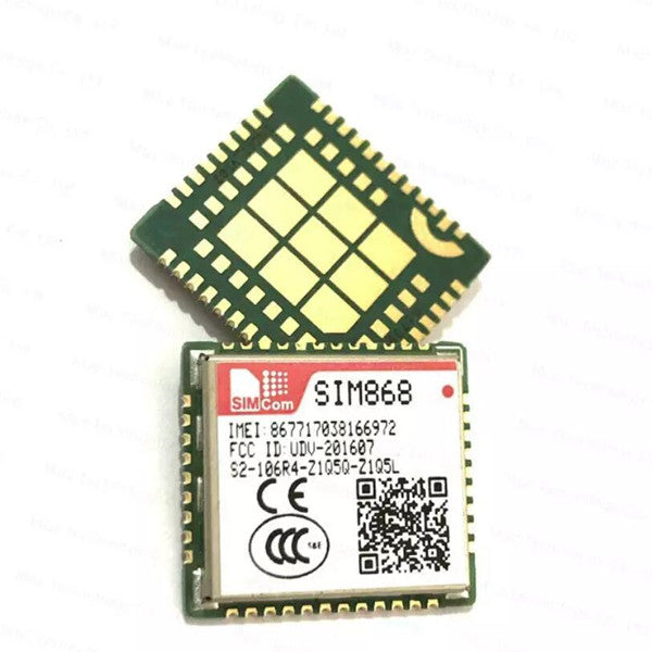 SIM868 GSM/GPRS, Bluetooth & GNSS Cellular Module (SMD IC / LCC Package)