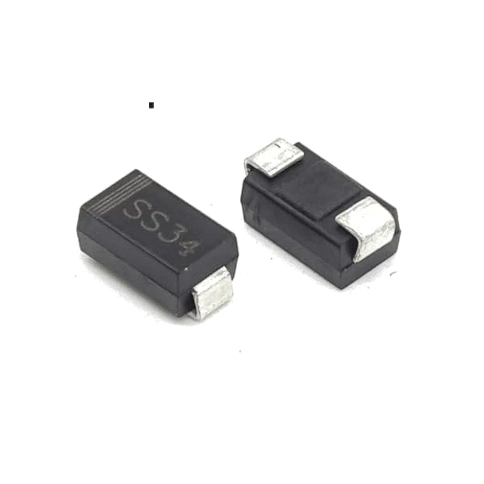 SMD Schottky Diode SS34 (1N5822) – 3A 40V High-Efficiency Rectifier