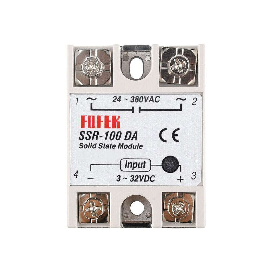 SSR-100DA 100A DC-AC Solid State Relay