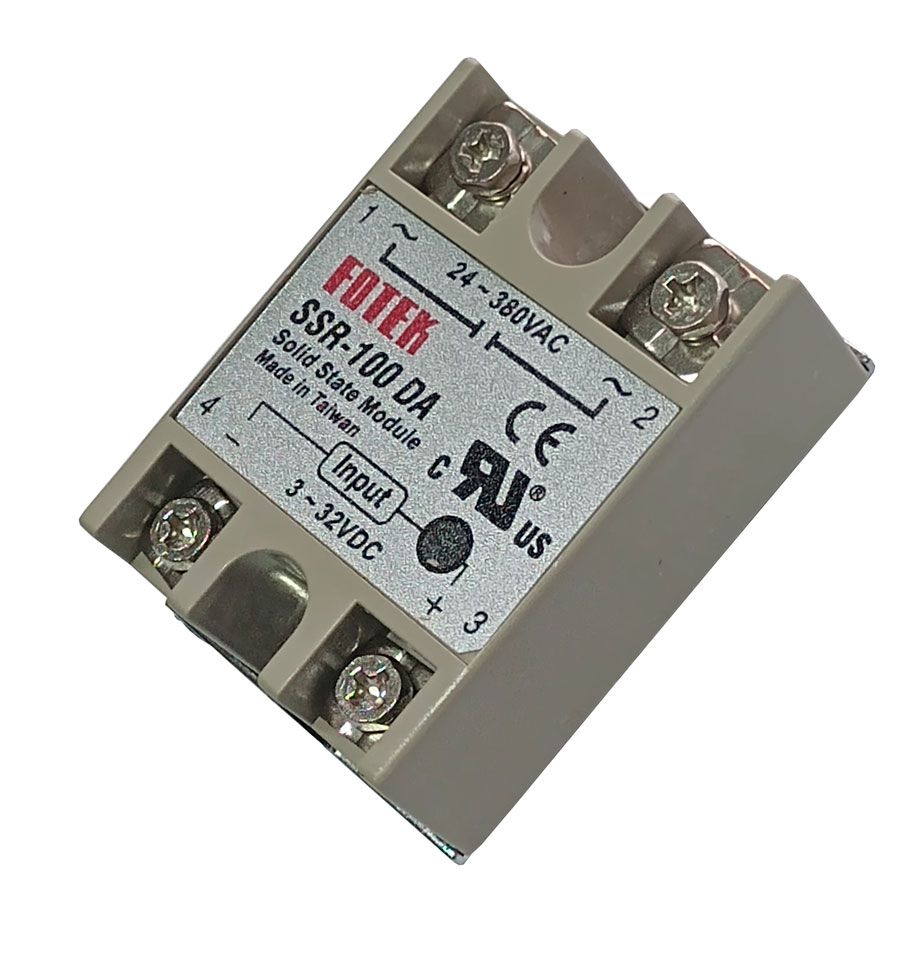SSR-100DA 100A DC-AC Solid State Relay