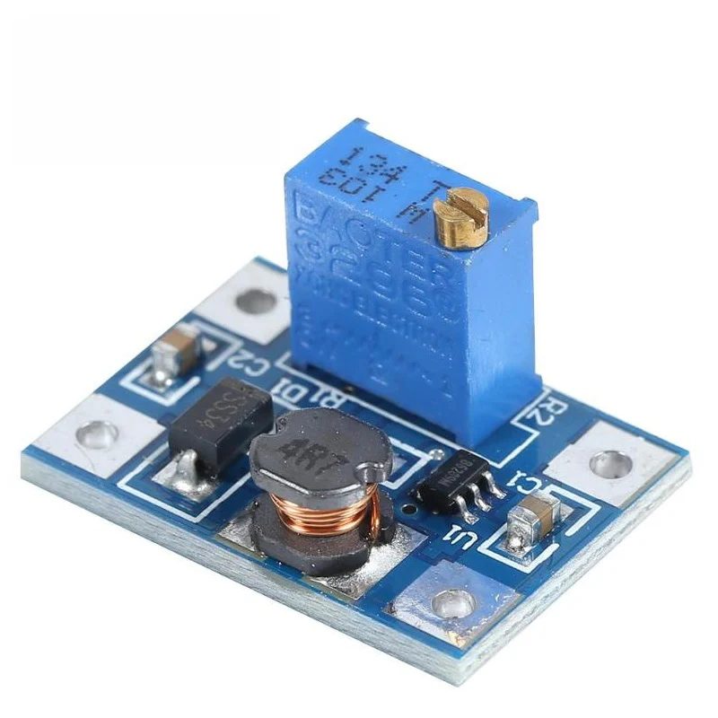 SX1308 2A DC-DC Adjustable Step-Up Power Module (Boost Converter)