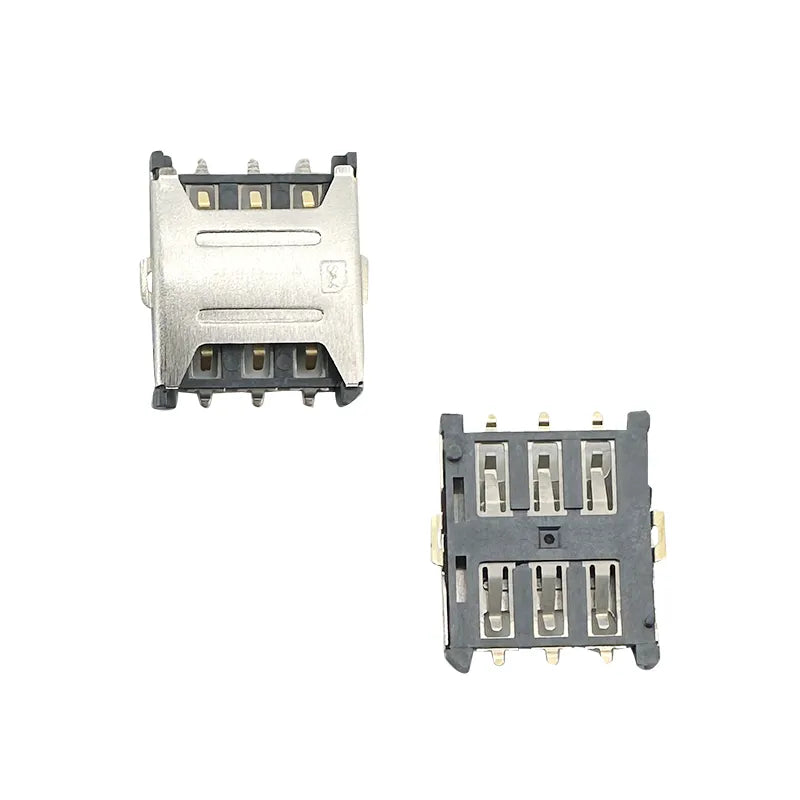 Nano SIM Card Holder 6 Pins