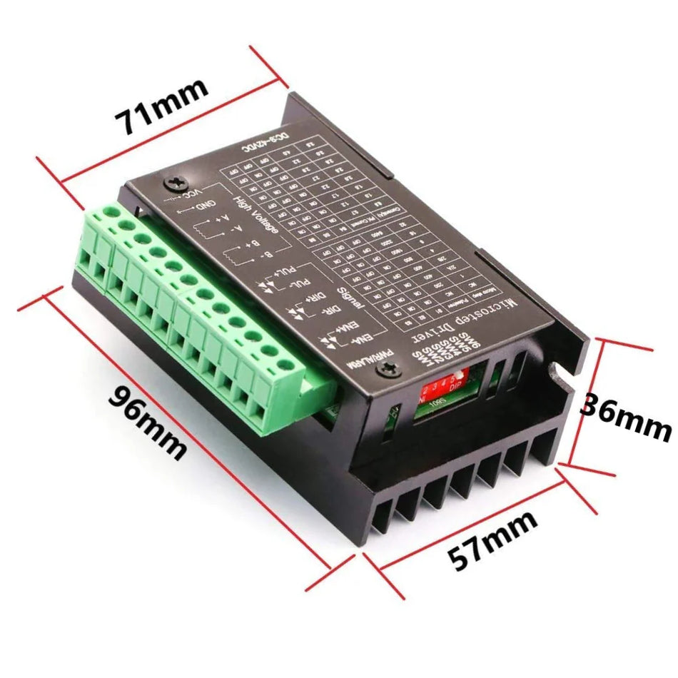 TB6600 Stepper Motor Driver 4A 9-42V CNC Controller