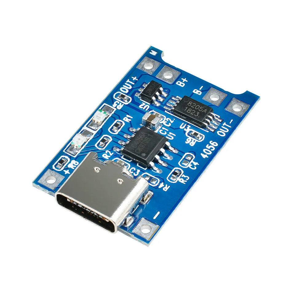 TP4056 1A Lithium Battery Charger Type-C with Protection
