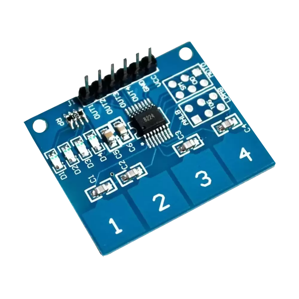 TTP224 4-way Keypad Capacitive Touch Switch