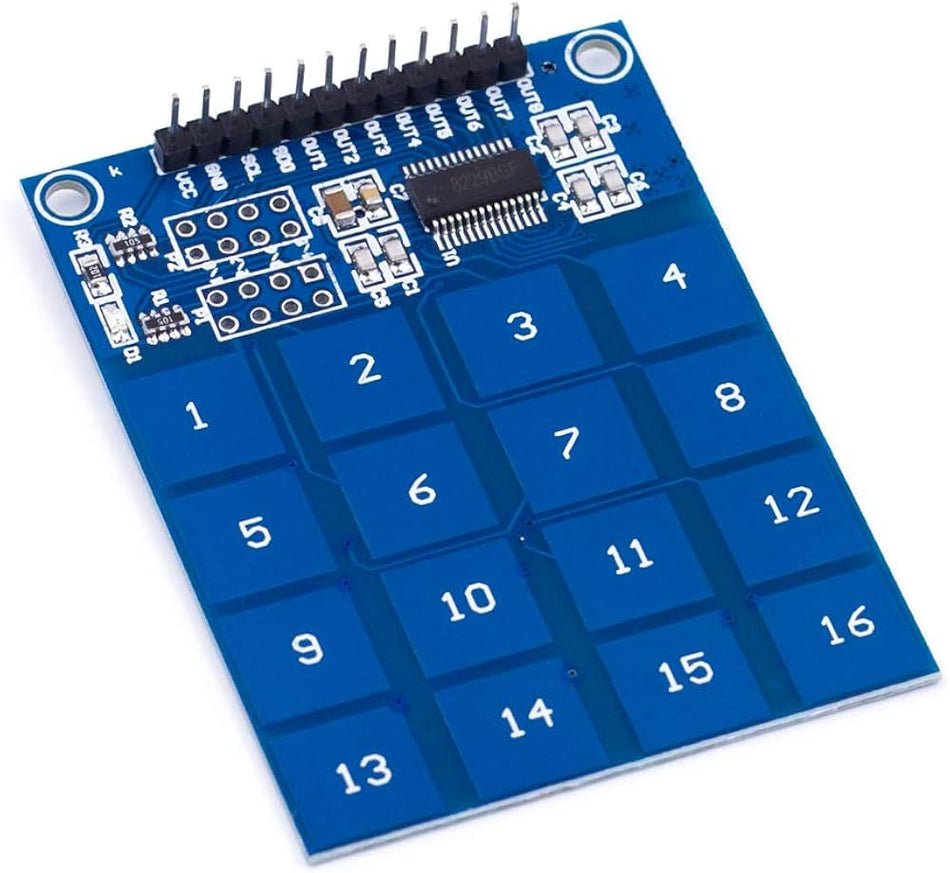 TTP229 16-way Capacitive Touch Switch
