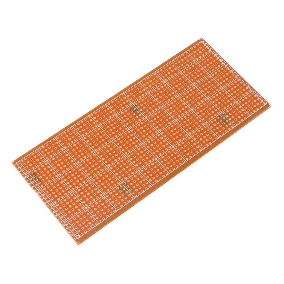 DIY 6.5x14.5cm Stripboard Veroboard Prototyping PCB board uncut