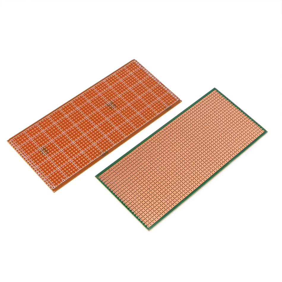 DIY 6.5x14.5cm Stripboard Veroboard Prototyping PCB board uncut